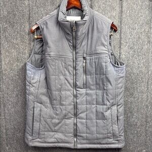 Orvis Gray Quilted Insulated Vest